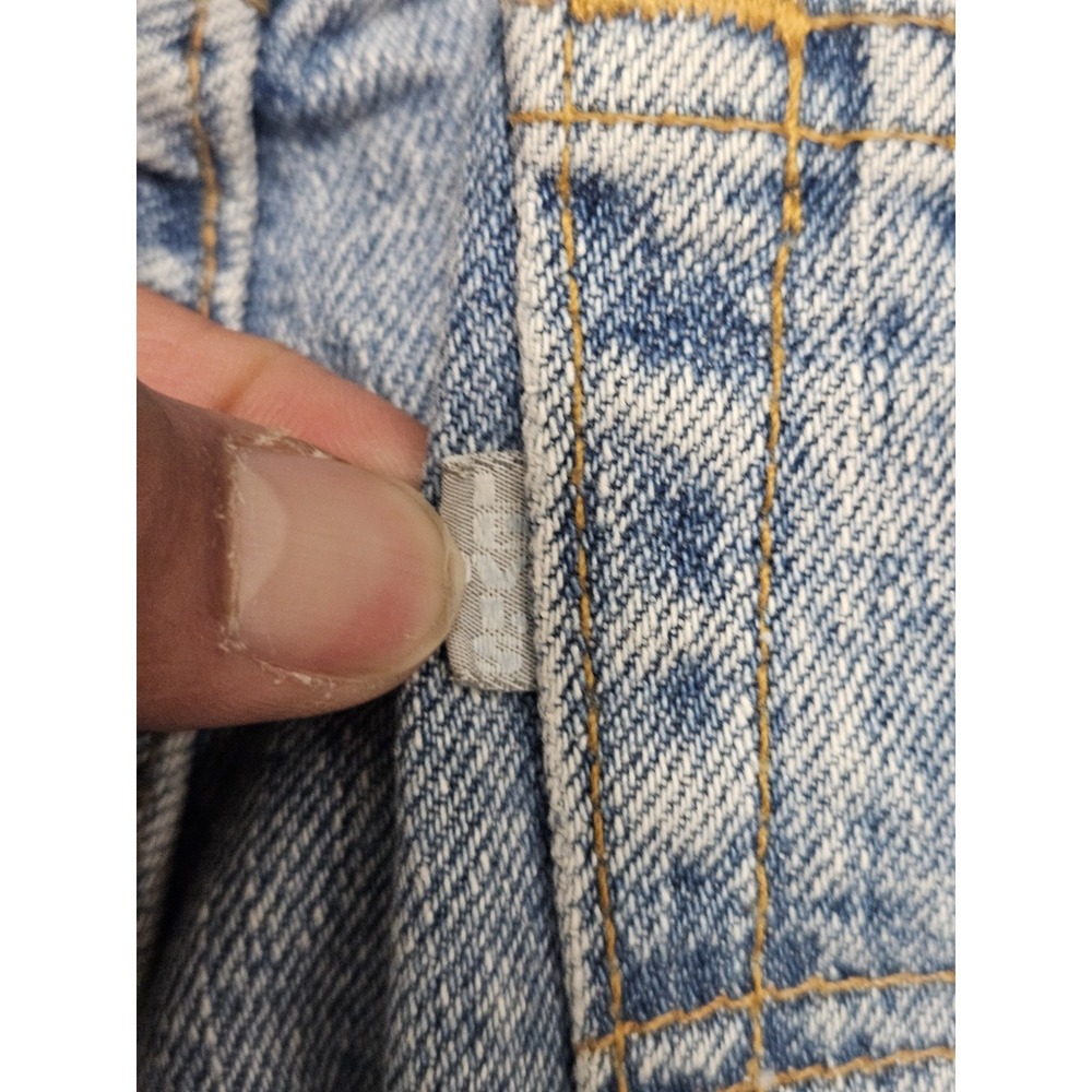 Vintage 90s Levi's Silvertab Baggy Purple Label Jeans Size 32X33 Grunge Skater - Picture 8 of 13